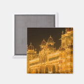INDIEN, Karnataka, Mysore: Majaraja-Palast (b. 2 Magnet (Vorderseite/Rückseite)