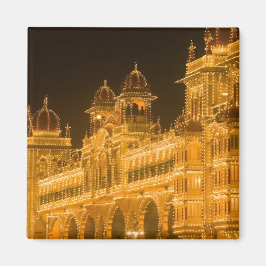 INDIEN, Karnataka, Mysore: Majaraja-Palast (b. 2 Magnet (Vorne)