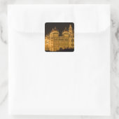 INDIEN, Karnataka, Mysore: Majarajas Palast (b. Quadratischer Aufkleber (Tasche)