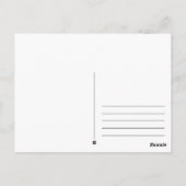 Indien-Karte 2 Postkarte (Rückseite)