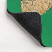 Indien-Karte Mousepad (Ecke)