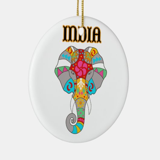 Indien Keramik Ornament (Rechts)