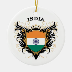 Indien Keramikornament