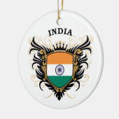 Indien Keramikornament (Links)