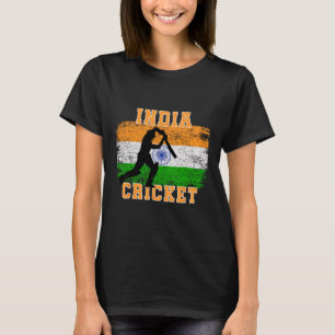Indien Kricket Anhänger Indische Kricket Fans Indi T-Shirt