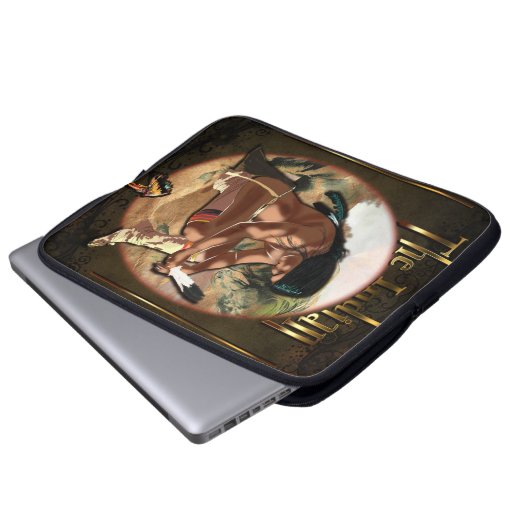 Indien - Laptop-Sieb Laptopschutzhülle (Vorne Knopf)