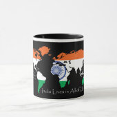 Indien-Leben in allen uns Tasse (Zentrum)