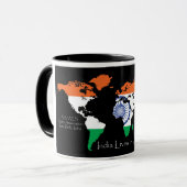 Indien-Leben in allen uns Tasse (Vorderseite Links)