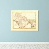 Indien Leinwanddruck (Insitu (Holzboden))