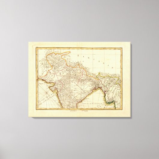 Indien Leinwanddruck (Vorderseite)