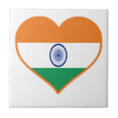 Indien-Liebe Fliese (Vorderseite)