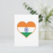 Indien-Liebe Postkarte (Stehend Vorderseite)