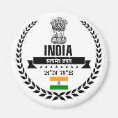 Indien Magnet (Vorne)