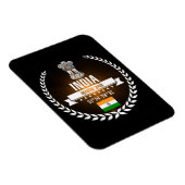 Indien Magnet (Rechte Seite)