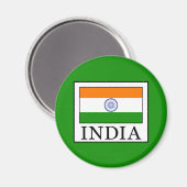 Indien Magnet (Vorderseite/Rückseite)