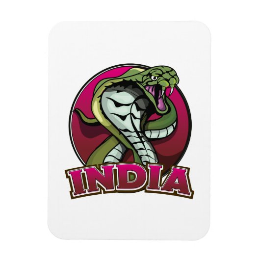 Indien Magnet (Vertikal)