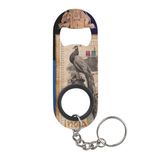 "Indien" Mini Flaschenöffner (Rückseite)