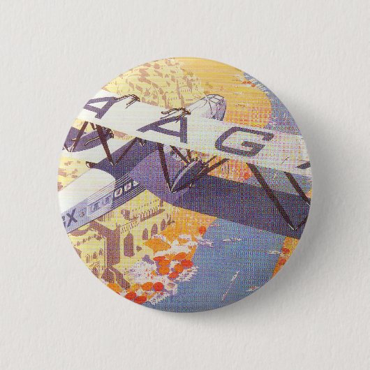 Indien mit Imperial Airways Button (Vorderseite)