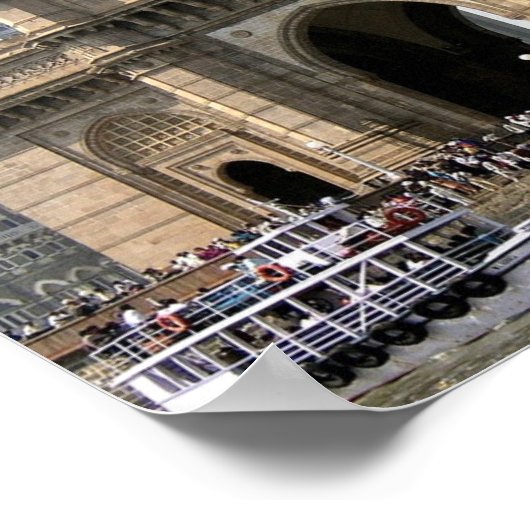 Indien - Mumbai - Poster (Ecke)