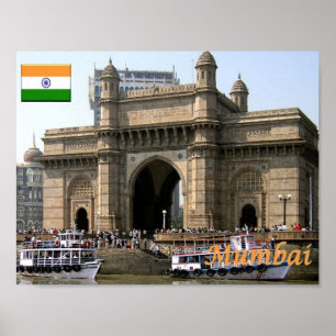 Indien - Mumbai - Poster