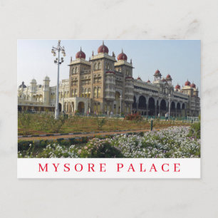 Indien Mysore Palace-Ansicht Postkarte