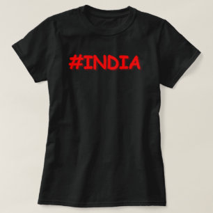 "#Indien" Niedliches Design. Jetzt kaufen T-Shirt