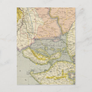 Indien, Pakistan Postkarte