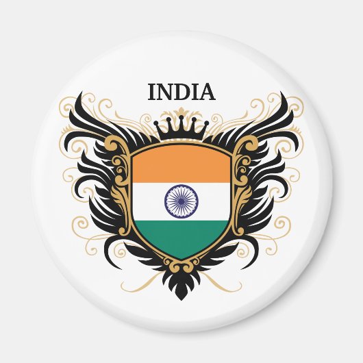 Indien [personalisieren] magnet (Vorne)