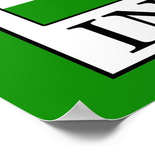 Indien Poster (Ecke)