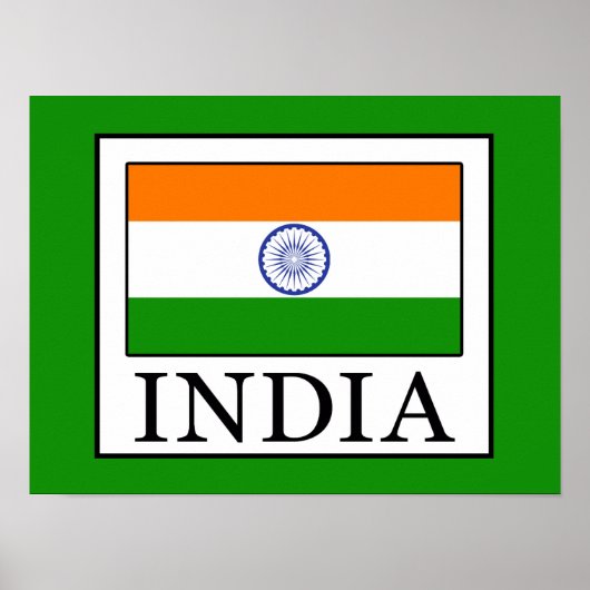 Indien Poster (Vorne)