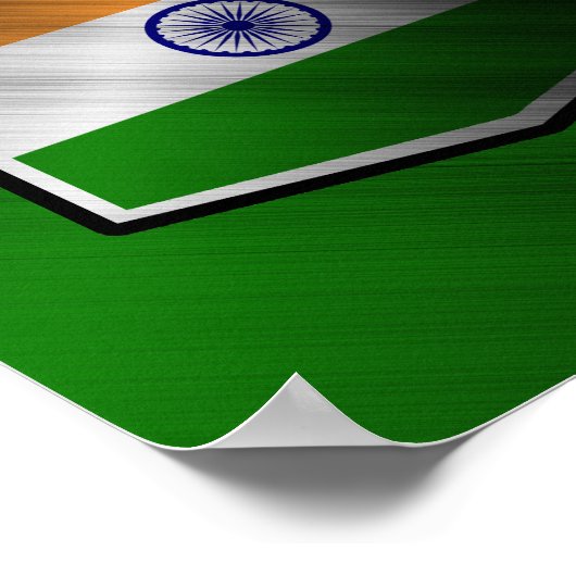 Indien Poster (Ecke)