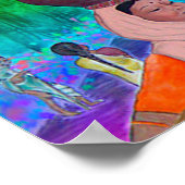 Indien Poster (Ecke)