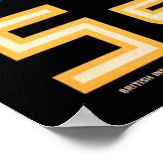 Indien Poster (Ecke)