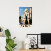 Indien Poster (Heimbüro)