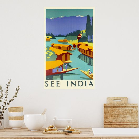 Indien Poster (Küche)