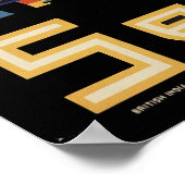 Indien Poster (Ecke)