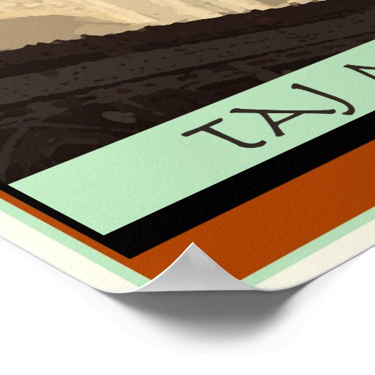 Indien Poster (Ecke)