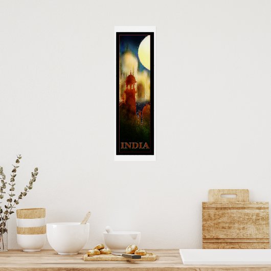 Indien Poster (Küche)