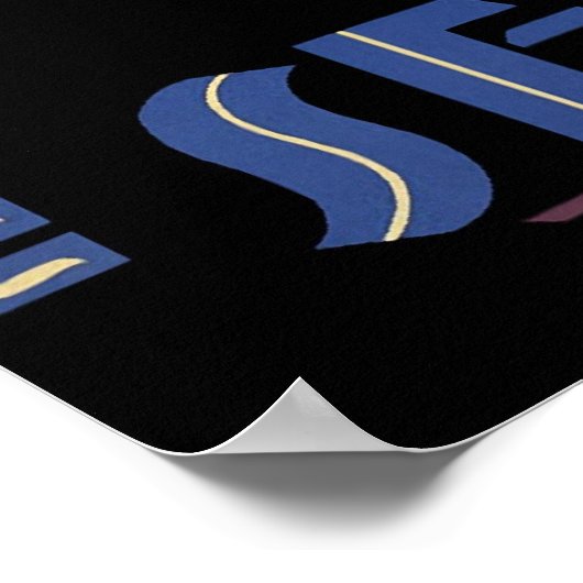 Indien Poster (Ecke)