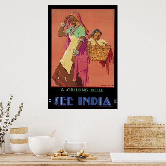 Indien Poster (Küche)