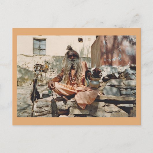 Indien, Postkarte (Vorderseite)