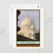 Indien Postkarte (Vorne/Hinten)