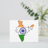 Indien Postkarte (Stehend Vorderseite)