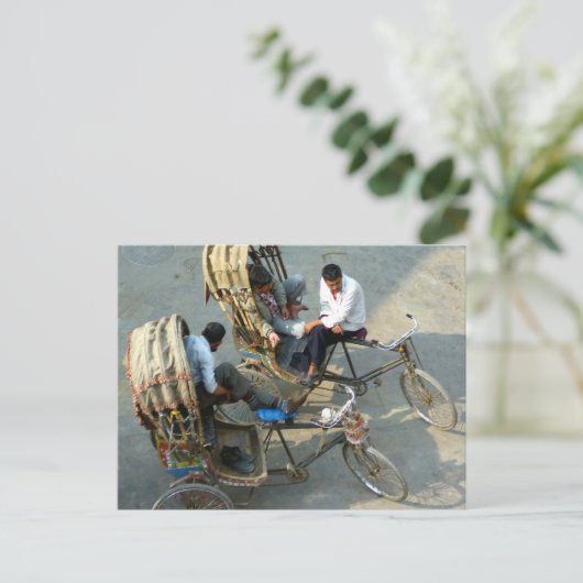 Indien Postkarte (Stehend Vorderseite)