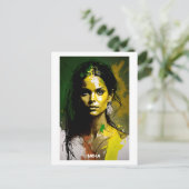 Indien Postkarte - Welt der Frauen-Sammlung (Stehend Vorderseite)