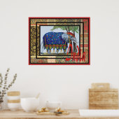 Indien Print #2 Poster (Küche)