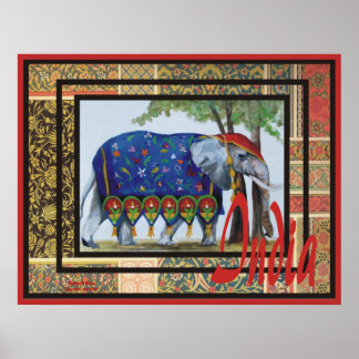 Indien Print #2 Poster