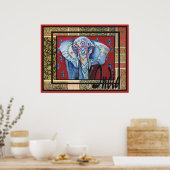 Indien Print #3 Poster (Küche)