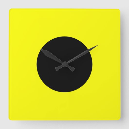 Indien Quadratische Wanduhr (Vorderseite)