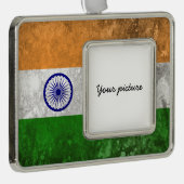 Indien Rahmen-Ornament Silber (Rechts)